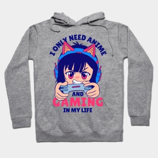 Anime and Gaming for Life Hoodie